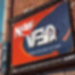 A close-up of the Now Playing sign in Valorant's interface, highlighting its design and functionality.