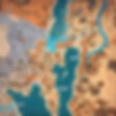 Ping-Friendly Map Navigation Valorant map with optimized ping indicators