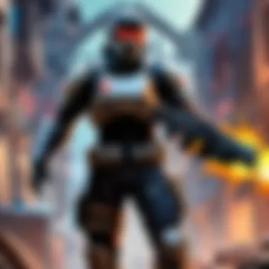 Mastering Tactical Maneuvers in Valorant Illustration showcasing tactical gameplay in Valorant