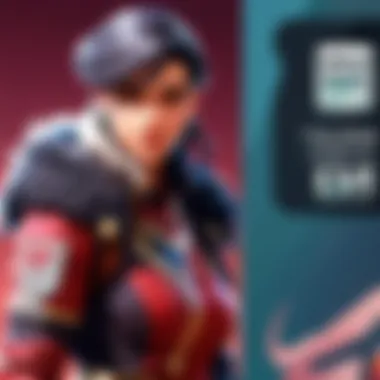 Color theory applied in a Valorant thumbnail to attract attention