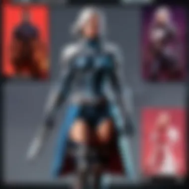 Dynamic Character Showcase for Thumbnails Vibrant Valorant characters showcased against an engaging background