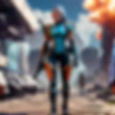 Virtual Battleground of the Future Virtual battleground with futuristic design