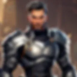 Virtual Warrior Character Customization