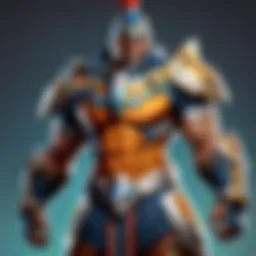 Warrior Champion in League of Legends LAS